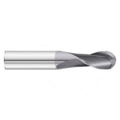 25/64 x 1 x 2-3/4 2 Flute Ball Nose  End Mill- Series 3215SD - All Tool & Supply