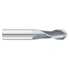 23/64 x 1 x 2-1/2 2 Flute Ball Nose  End Mill- Series 3215SD - All Tool & Supply