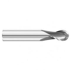 1/2 x 3/4 x 3 2 Flute Ball Nose  End Mill- Series 3215STB - All Tool & Supply