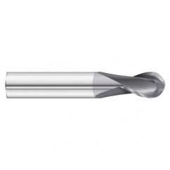 1" x 1 x 4 2 Flute Ball Nose  End Mill- Series 3215STB - All Tool & Supply