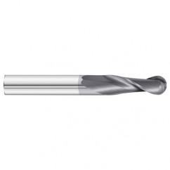 1/2 x 1-1/2 x 4 2 Flute Ball Nose  End Mill- Series 3215XL - All Tool & Supply