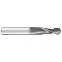 1/2 x 1-1/2 x 4 2 Flute Ball Nose  End Mill- Series 3215XL - All Tool & Supply