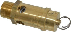 Conrader - 1" Inlet, ASME Safety Relief Valve - 150 Max psi, Brass, 1,244 Cubic' per Min - All Tool & Supply