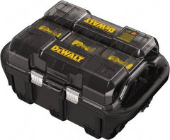 DeWALT - 40 Volt, 6 Battery Lithium-Ion Power Tool Charger - 1 hr & 30 min to Charge, AC Wall Outlet Power Source - All Tool & Supply