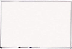 Mead - 48" High x 72" Wide Dry Erase - Melamine, Includes Mounting Kit - All Tool & Supply