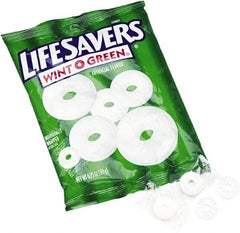 LifeSavers - Candy - Hard Candy, Wint-O-Green, Individually Wrapped, 6.25oz Bag - All Tool & Supply