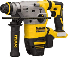 DeWALT - 20 Volt 1-1/8" SDS Plus Chuck Cordless Rotary Hammer - 0 to 4,480 BPM, 0 to 1,500 RPM, Reversible - All Tool & Supply