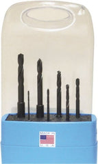 Triumph Twist Drill - 1/16 to 1/4", 135° Point, Black Oxide Finish, High Speed Steel Jobber Length Drill Bit Set - All Tool & Supply