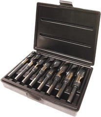 Triumph Twist Drill - 9/16 to 1", 118° Point, Bronze/Black Oxide Finish, High Speed Steel Reduced Shank Drill Bit Set - All Tool & Supply