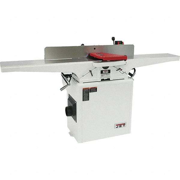 Jet - 5,500 RPM, 8" Cutting Width, 1/2" Cutting Depth, Jointer - 4-3/4" Fence Height, 38-1/2" Fence Length, 2 hp - All Tool & Supply