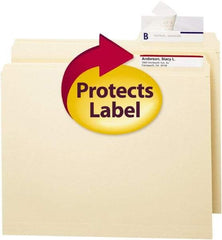 SMEAD - 100 Piece Clear Label Protector - 1.68" High x 3-1/2" Wide - All Tool & Supply