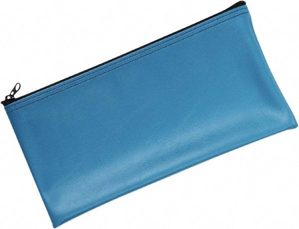 MMF - 1 Compartment, 11" Wide x 6" High x 9/16" Deep, Wallet Bag - Vinyl, Marine Blue - All Tool & Supply