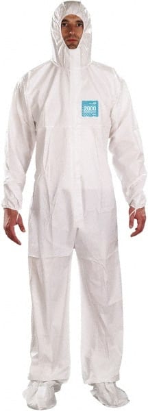 Ansell - Size 3XL Film Laminate Chemical Resistant General Purpose Coveralls - All Tool & Supply