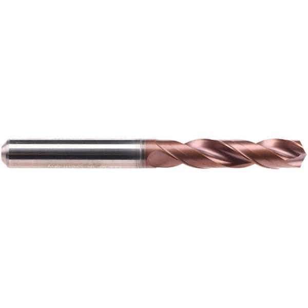 Emuge - 25/64" 140° Spiral Flute Solid Carbide Screw Machine Drill Bit - All Tool & Supply