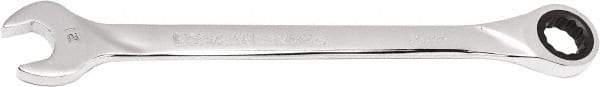 GearWrench - 21mm 12 Point Combination Wrench - 12.51" OAL, Steel, Full Polish Finish - All Tool & Supply