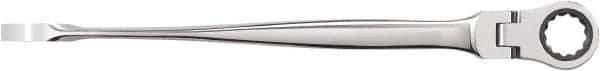 GearWrench - 13mm 12 Point Flexhead Combination Wrench - 8.66" OAL, Steel, Full Polish Finish - All Tool & Supply