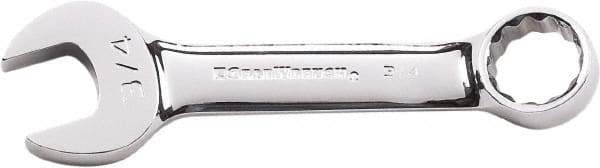 GearWrench - 9/16" 12 Point Combination Wrench - 4-1/2" OAL, Steel, Full Polish Finish - All Tool & Supply