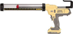 DeWALT - 29 oz Full Barrel Battery Caulk/Adhesive Applicator - Use with 10 to 20 oz Sausage Packs - All Tool & Supply