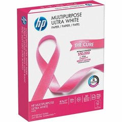 Hewlett-Packard - 8-1/2" x 11" White Copy Paper - Use with Copiers, Inkjet Printers, Laser Printers, Fax Machines - All Tool & Supply