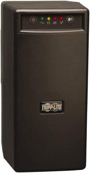 Tripp-Lite - 15 Amp, 600 VA, Tower Mount Standby Backup Uninterruptible Power Supply - Backup 3.3 min with Full Load & 11.1 min with Half Load, 120 VAC Input & Output, 375 Watt Output, 1 Phases, 6 Outlets - All Tool & Supply