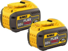 DeWALT - 60 Volt Lithium-Ion Power Tool Battery - 9 Ahr Capacity, 2 hr Charge Time, Series 20/60 FLEXVOLT - All Tool & Supply