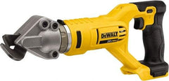 DeWALT - 2,500 SPM, 20 Volt, Pistol Grip Handle, Handheld Cordless Shear - 18 Gauge (Steel) Cutting Capacity - All Tool & Supply