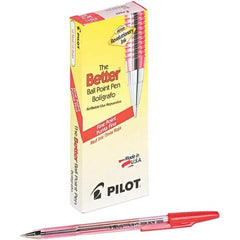 Pilot - Conical Ball Point Pen - Red - All Tool & Supply