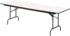 ICEBERG - 30" Long x 96" Wide x 29" High, Folding Table - Gray - All Tool & Supply