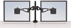 FELLOWES - Black Desk Mount Monitor Arm - Use with Monitor - All Tool & Supply