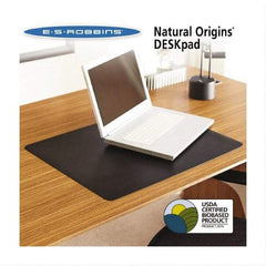 ES Robbins - Black Desk Pad - Use with Desk - All Tool & Supply