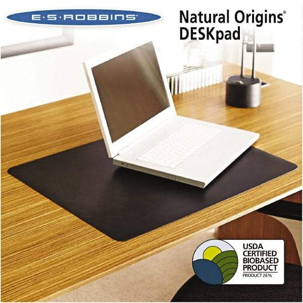 ES Robbins - Black Desk Pad - Use with Desk - All Tool & Supply