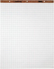 TOPS - Easel Pads, Quadrille Rule, 27 x 34, White, 50 Sheets, 4 Pads/Carton, Easel Pads - Use with Whiteboards, Chalkboards, Walls, Easel St&s - All Tool & Supply