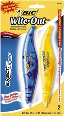 Bic - 1/5" x 236" Correction Tape Non-Refillable - All Tool & Supply