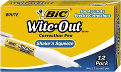 Bic - Correction Fluids Pen Applicator - 8 ml - All Tool & Supply