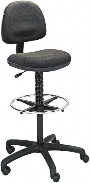 Safco - Swivel & Adjustable Stools Type: Adjustable Height Stool Base Type: Swivel - All Tool & Supply