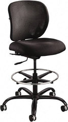 Safco - Swivel & Adjustable Stools Type: Adjustable Height Stool Base Type: Swivel - All Tool & Supply