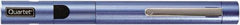 Quartet - Metal Pen Size Laser Pointer - Blue, 2 AAA Batteries Included - All Tool & Supply