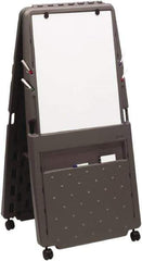 ICEBERG - Foldable Double-Sided Dry Erase Easel - 73" High - All Tool & Supply