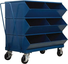 Stackbin - 3 Bin, Shelving Unit with Openings & Base - 37" Wide x 37-7/8" High - All Tool & Supply