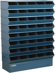 Stackbin - 8 Bin, Shelving Unit with Openings & Base - 15-1/2" Long x 7-1/2" Wide x 6" High - All Tool & Supply