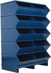 Stackbin - 5 Bin, Shelving Unit with Openings & Base - 37" Wide x 50" High - All Tool & Supply