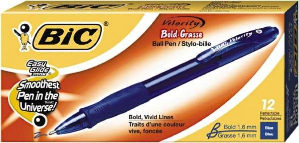 Bic - Conical Ball Point Pen - Blue - All Tool & Supply