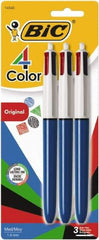 Bic - Conical Ball Point Pen - Assorted Colors - All Tool & Supply