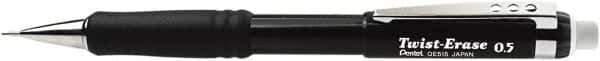 Pentel - 0.5mm Lead Mechanical Pencil - Black - All Tool & Supply