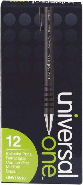 Universal One - Conical Ball Point Pen - Black - All Tool & Supply