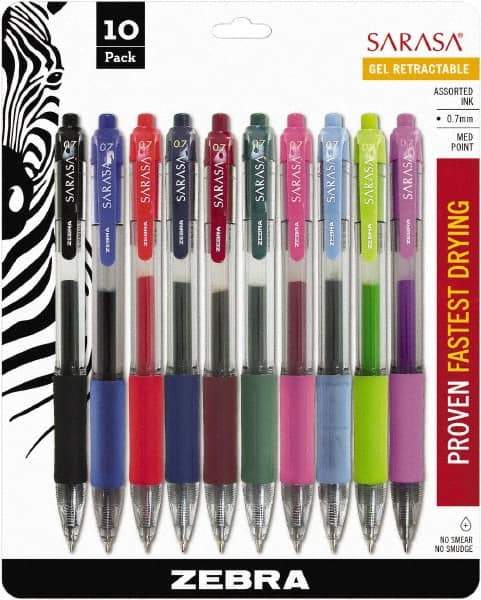 Zebra - Conical Roller Ball Pen - Assorted Colors - All Tool & Supply