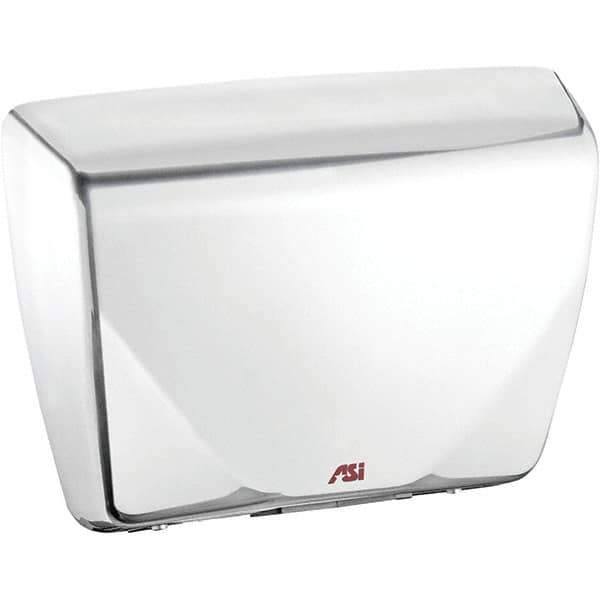 ASI-American Specialties, Inc. - 2200 Watt White Finish Electric Hand Dryer - 277 Volts, 7.9 Amps, 14-7/16" Wide x 10-13/16" High x 3-15/16" Deep - All Tool & Supply