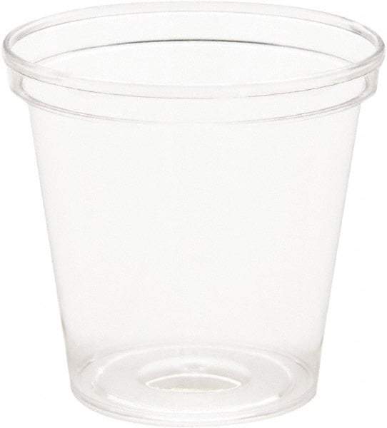 WNA - Comet Plastic Portion/Shot Glass, 1 oz, Clear - Clear - All Tool & Supply