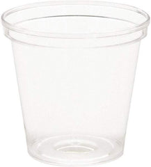 WNA - Comet Plastic Portion/Shot Glass, 1 oz, Clear - Clear - All Tool & Supply