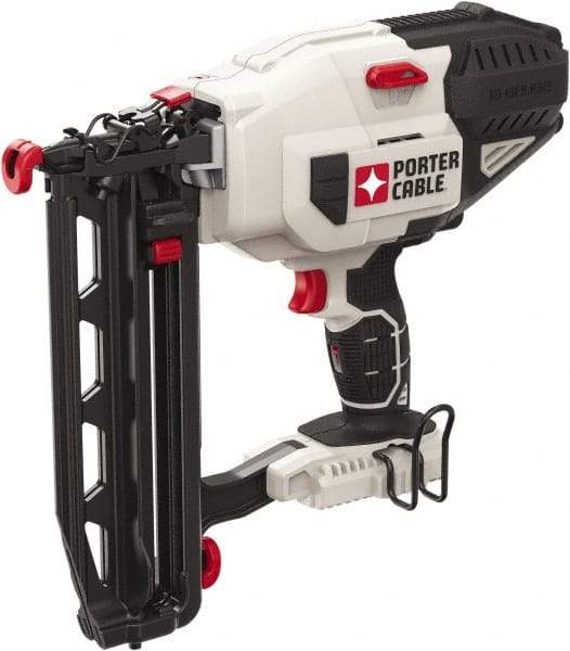 Porter-Cable - Cordless Finish Nailer - 16 Gauge Nail Diam, 2-1/2" Long Nail, Lithium-Ion Batteries Not Included - All Tool & Supply